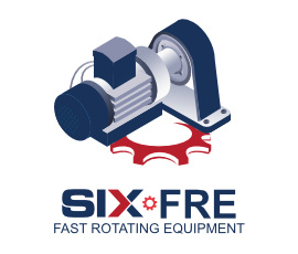 6IX Fast Rotating Equipment Logo